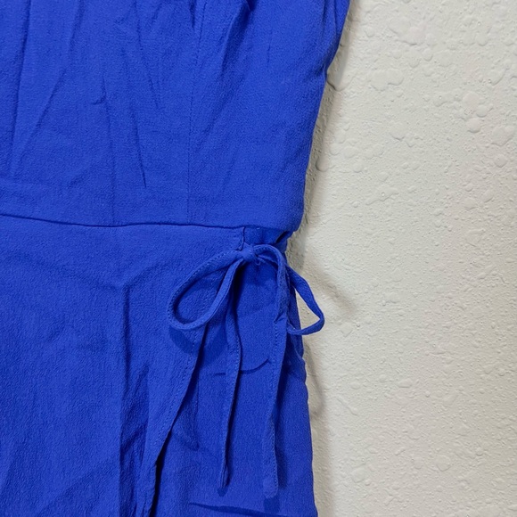 Superdown Revolve Karen Wrap Romper in Royal Blue Dize Extra Small S - Picture 5 of 10